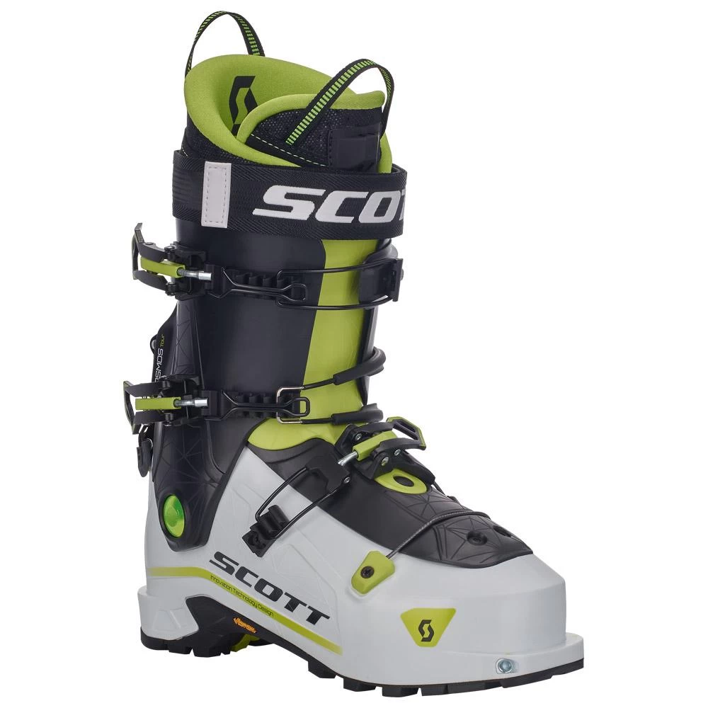 Chaussures De Ski Randonnée Scott Cosmos Tour White Yellow 3 Chaussures De Ski Randonnée Scott Cosmos Tour White Yellow – Image 3