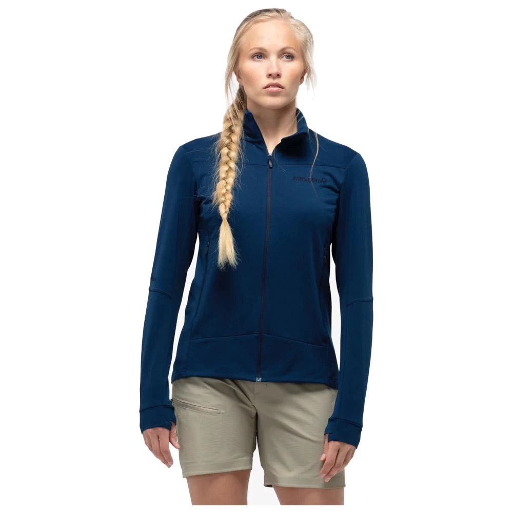 Polaire Norrona Falketind Warm1 Stretch Jkt W's Indigo Night 3 Polaire Norrona Falketind Warm1 Stretch Jkt W's Indigo Night – Image 3