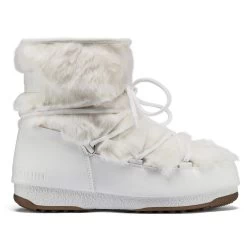 Chaussures Après-ski Moon Boot Monaco Low Fur Wp 2 Optical White