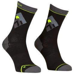 Chaussettes Ortovox Alpine Light Comp Mid Socks Black Raven