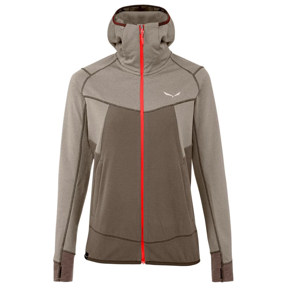 Polaire Salewa Puez Hybrid Polarlite W Bungee Cord Melange 1 Polaire Salewa Puez Hybrid Polarlite W Bungee Cord Melange