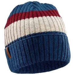 Bonnet Ledrapo Edgar Blue Grey Burgundy