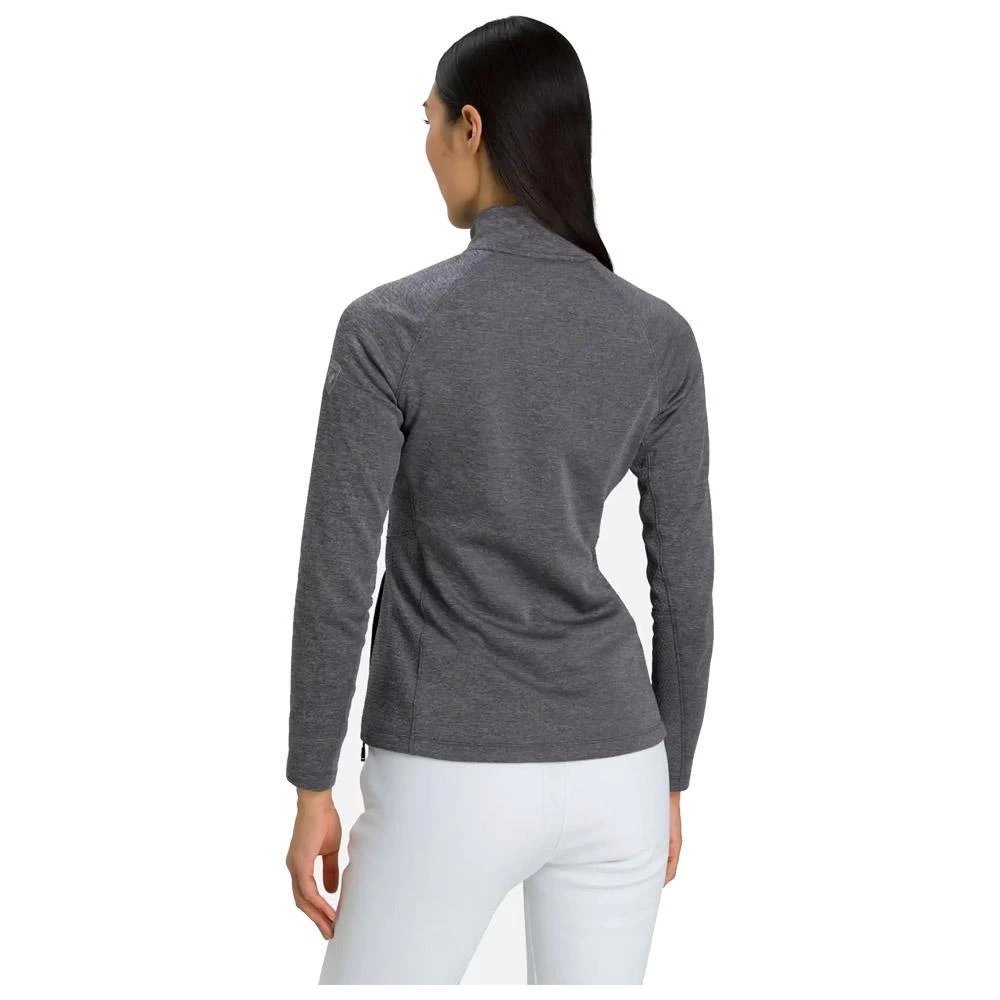 Polaire Rossignol W Classique Clim Heather Grey 2 Polaire Rossignol W Classique Clim Heather Grey – Image 2
