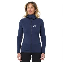 Polaire Millet Fusion Grid Hoodie W Saphir -MontBlanc Wear Magasin 4b26b08f8c2332b20299f296f6f2047dd02486be E22MILLTTH1216769 4