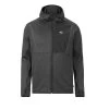 Polaire Picture Bake Grid Front Zip Fleece Black