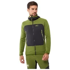 Polaire Millet Fusion Grid Hoodie Fern Noir -MontBlanc Wear Magasin 754dd3663401f4459a1104e009e996b169fd0d8d H22MILLTTH1263088 4