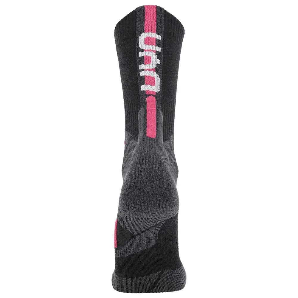Chaussettes Nordique Uyn W Ski Cross Country 2In Socks Black Pink 3 Chaussettes Nordique Uyn W Ski Cross Country 2In Socks Black Pink – Image 3