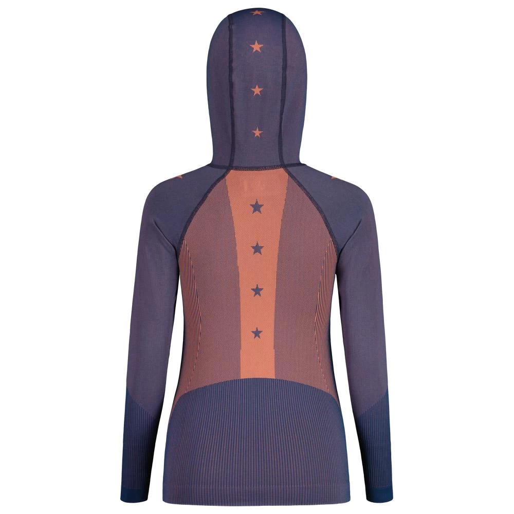 Combinaison Nordique Haut Maloja BlaumeiseM Shirt Midnight 2 Combinaison Nordique Haut Maloja BlaumeiseM Shirt Midnight – Image 2