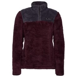 Polaire Black Diamond W Roadie 1/4 Zip Fleece Bordeaux Carbon
