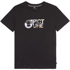 Tee-shirt Picture Basement Black