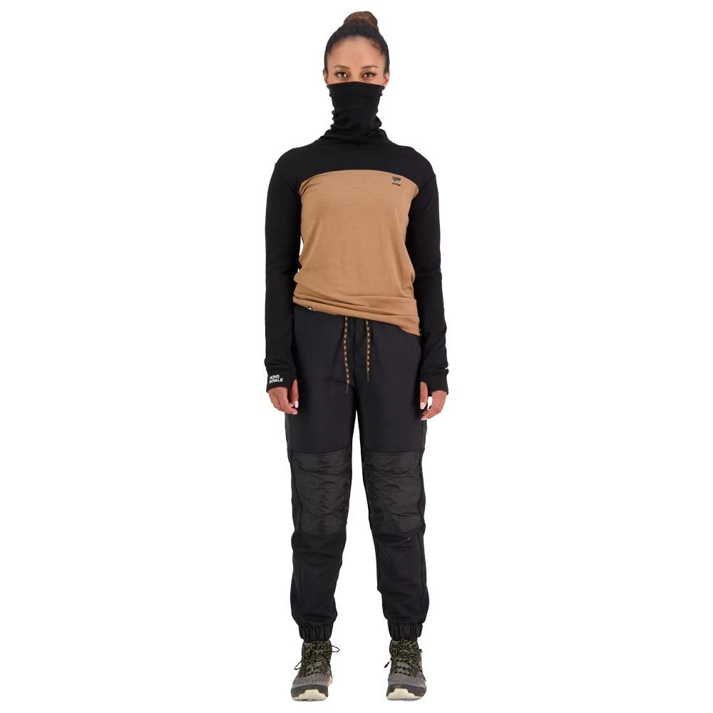 Sous-vêtement Technique Mons Royale Europe W's Yotei High Neck Black Tofee 5 Sous-vêtement Technique Mons Royale Europe W's Yotei High Neck Black Tofee – Image 5
