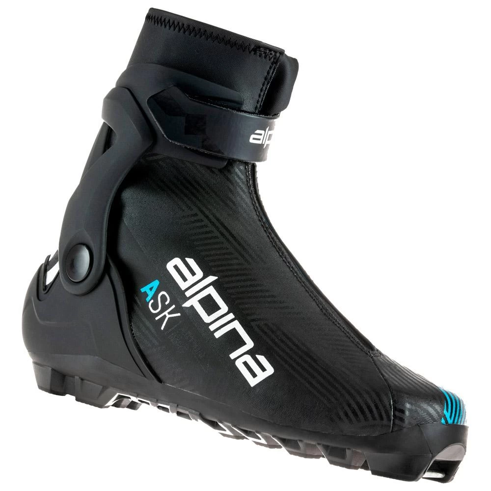 Chaussures De Ski Nordique Alpina Action Skate Eve Black Blue White 1 Chaussures De Ski Nordique Alpina Action Skate Eve Black Blue White