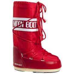 Chaussures Après-ski Moon Boot Nylon Rouge