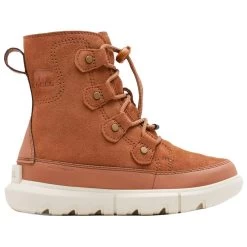 Chaussures Après-ski Sorel Youth Sorel Explorer Lace Wp Velvet Tan