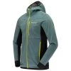 Polaire Norrona Falketind Warm2 Octa Hood M's North Atlantic Caviar