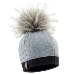 Bonnet Ledrapo Céleste Light Grey Charcoal Grey