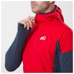 Polaire Millet Rutor Alpha Hoodie Saphir Rouge -MontBlanc Wear Magasin d7f837da3d585e7c15e2bb202cd74a93b08425d0 H23MILLTTH2263139 11