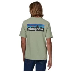 Tee-shirt Patagonia P-6 Logo Responsibili-Tee Salvia Green -MontBlanc Wear Magasin d95c80a49be062a224141ba4d3dc00608ab87d89 E23PATATEH3366271 6