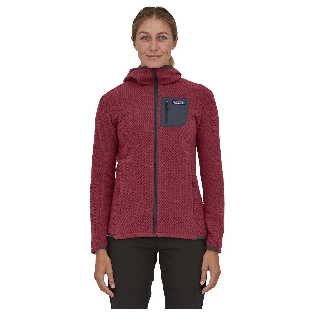 Polaire Patagonia Femme R1 Air Full-Zip Hoody Sequoia Red 2 Polaire Patagonia Femme R1 Air Full-Zip Hoody Sequoia Red – Image 2