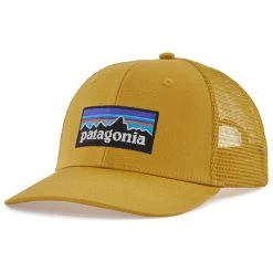 Casquettes Patagonia P-6 Logo Trucker Hat Cabin Gold